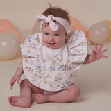 Sweet Swallows Organic Snugglesuit Convertible Romper with Frill