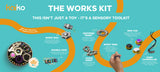 The Works Fidget Kit - Silver