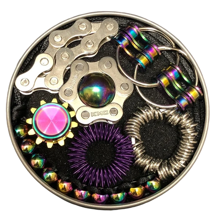 The Works Fidget Kit - Oil Slick