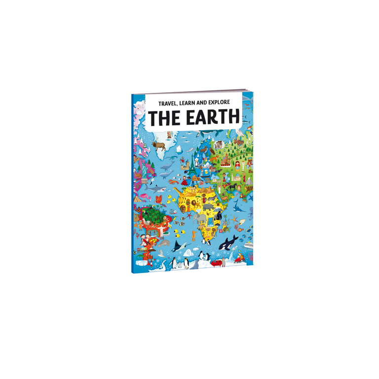 Travel, Learn and Explore Puzzle and Book Set - THE EARTH