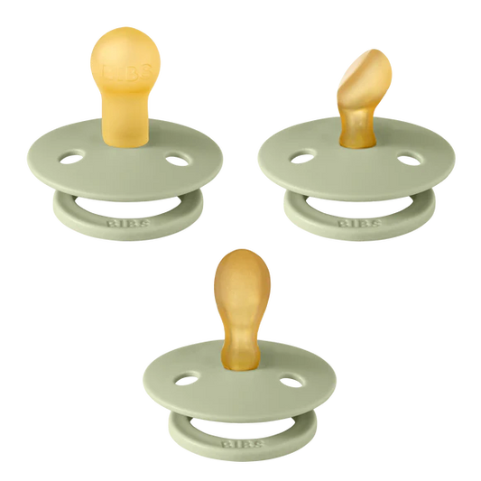 BIBS Dummies Try-it Colour 3pk - Sage