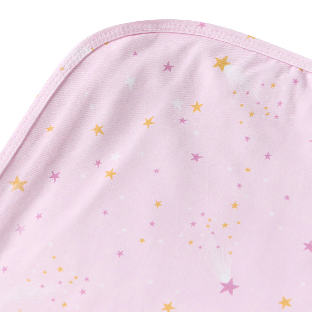 Twinkle Organic Jersey Wrap & Topknot Set