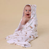 Pony Pals Organic Hooded Baby Towel