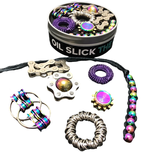 The Works Fidget Kit - Oil Slick