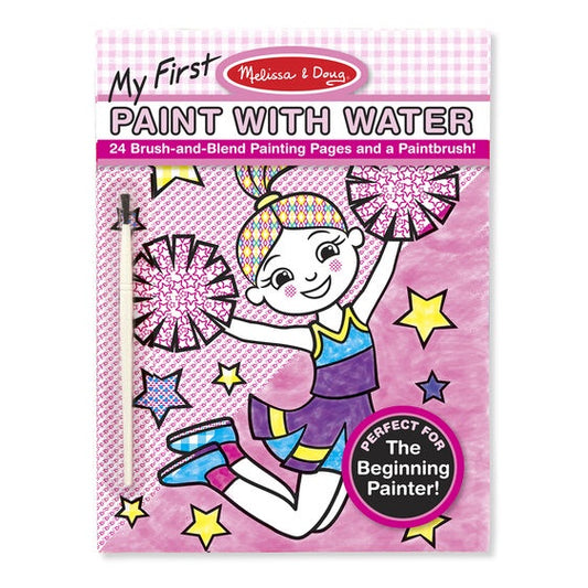 My First Paint with Water - Cheerleader
