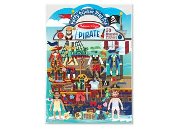 Puffy Sticker Play Set - Pirate