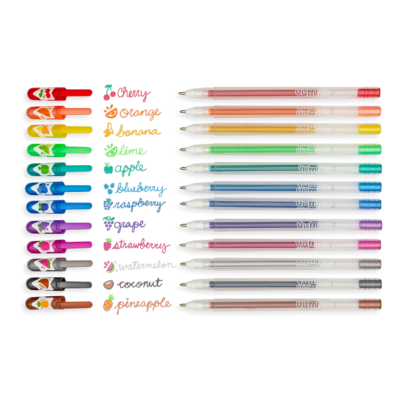 Yummy Scent Glitter Gel Pens