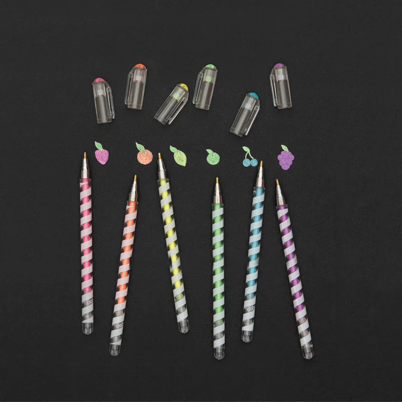 Yummy Scent Glitter Gel Pens