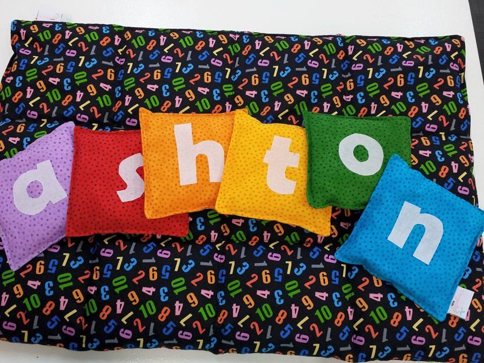 Personalised Name Bean Bag set