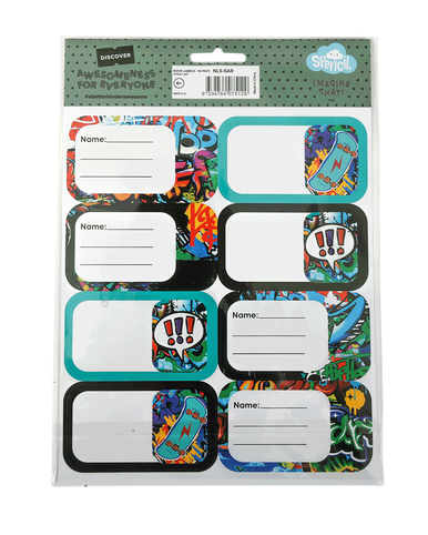 Book Labels - Street Art