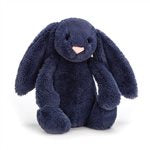 Jellycat Bashful Bunny NAVY Small
