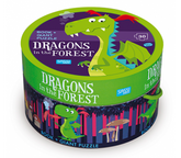 Sassi Book and Giant Puzzle - DRAGON IN THE FOREST
