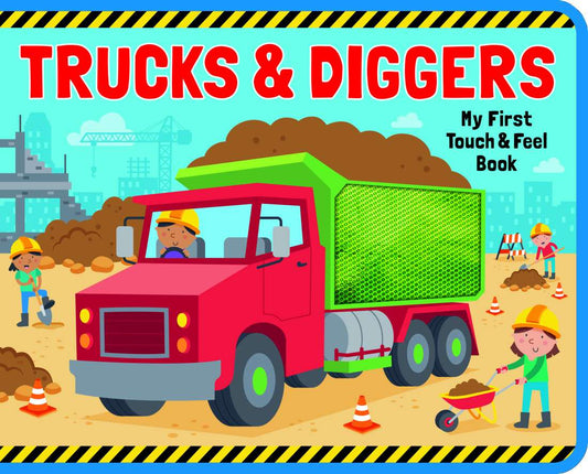 Trucks & Diggers - Touch & Feel EVA Book