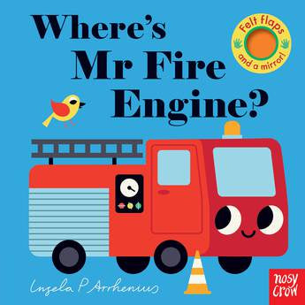 Where's Mr Fire Engine? - Felt Flap Book