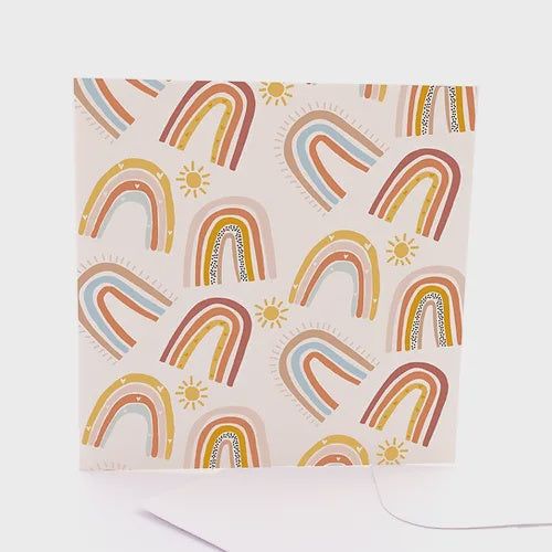Sunshine & Rainbows Greeting Card