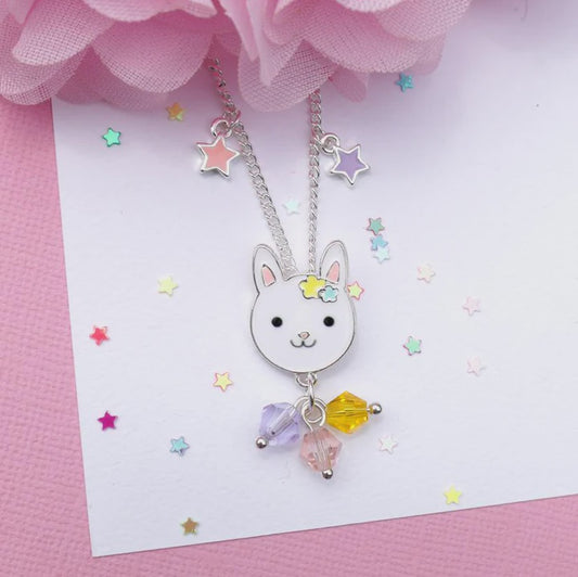 Tea Party Bunny Necklace