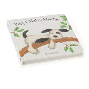 Jellycat Puppy makes mischief book