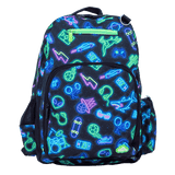 Big Kids Backpack - Neon Life