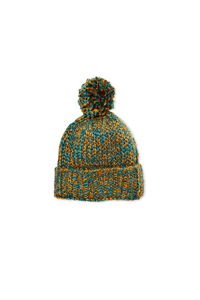 Green Fleck Knit Beanie
