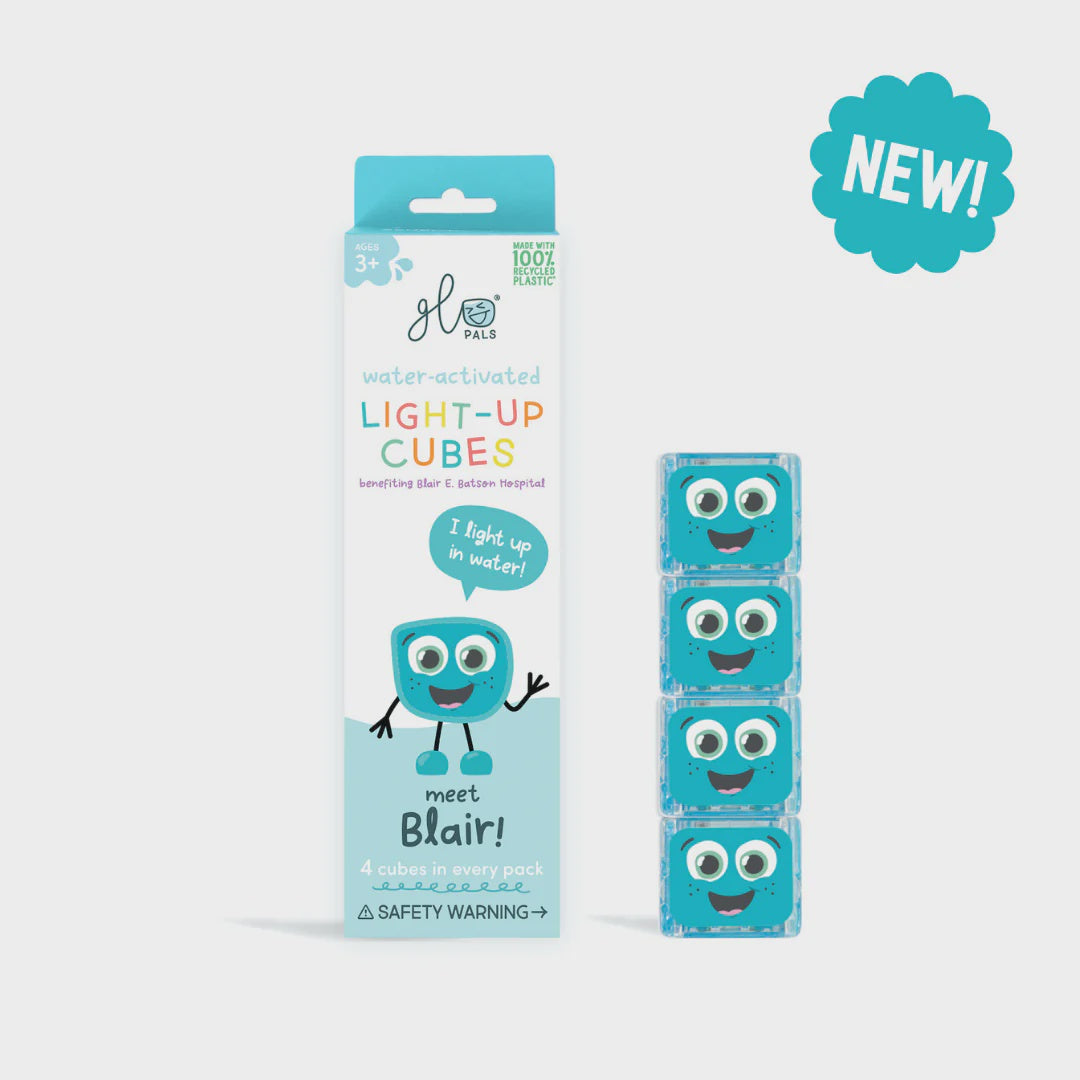 Glo Pals - Light Up Glo Cubes - Blair Blue