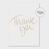 Thank you Script Card