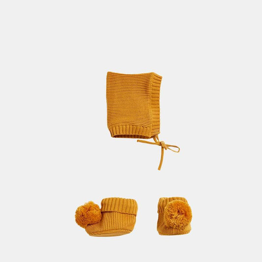Dinkum Doll Knit Set - Honey