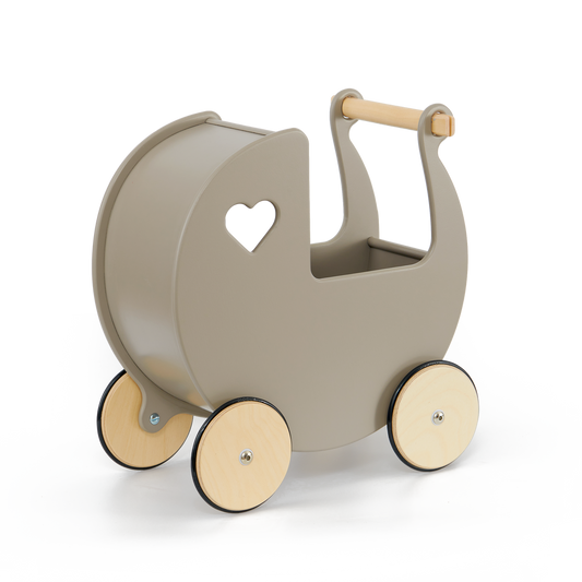 Moover Classic Dolls Pram – Warm Grey