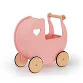 Moover Classic Dolls Pram – Coral Pink