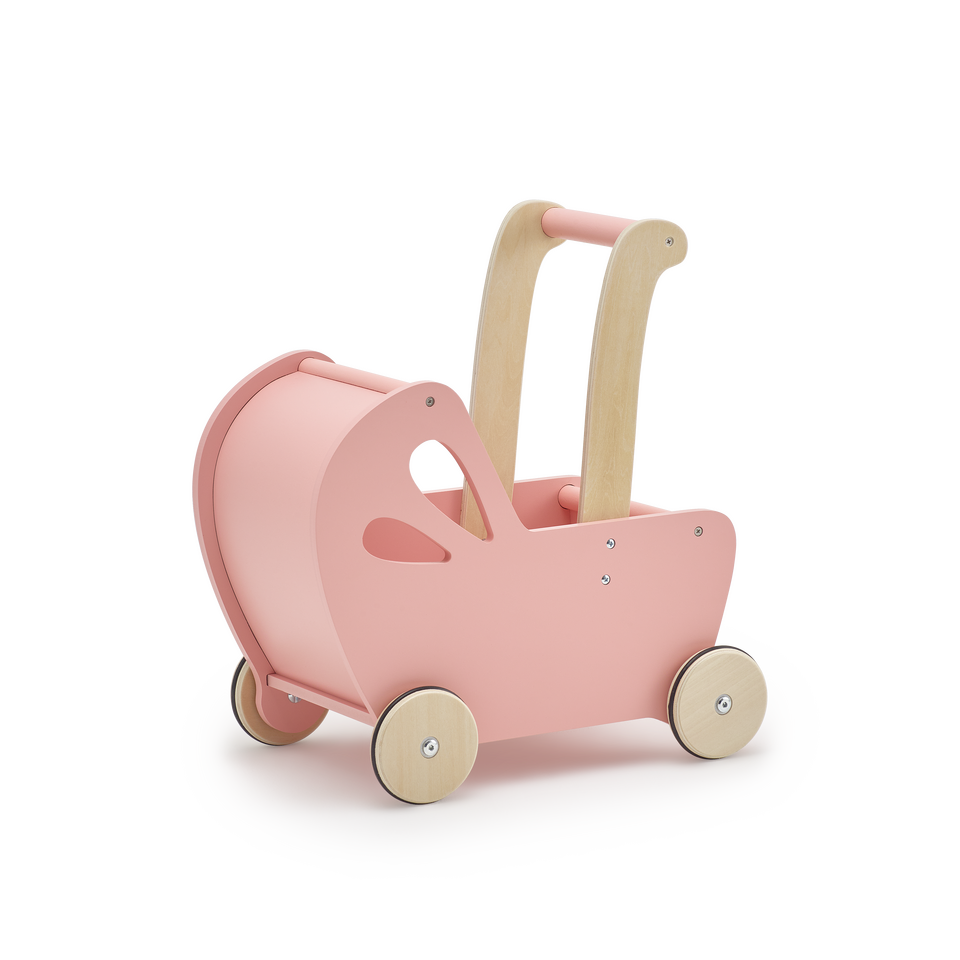 Moover Toys Essentials Dolls Pram – Coral Pink