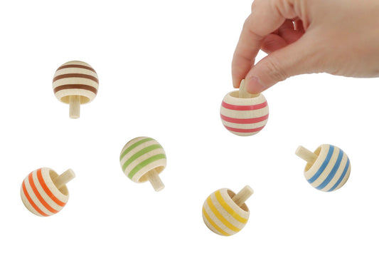 Flip Over Spinning Top