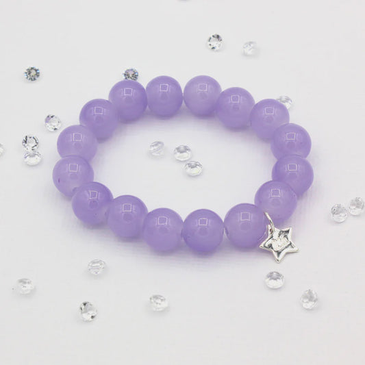 Lilac Tresses Elastic Bracelet