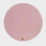 Quilted Reversible Linen Playmat - Blush Pink