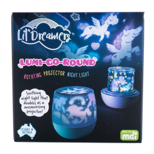 Rotating LED Projector Night Light - Unicorn
