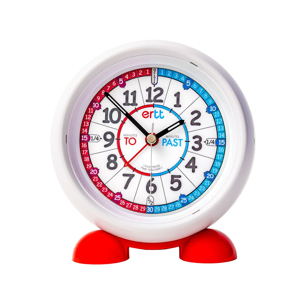 Easy Read Alarm Clock - Blue/Red Face