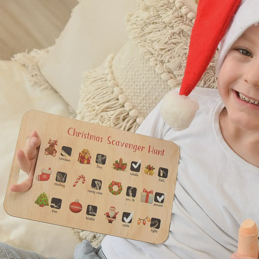 Christmas Scavenger Hunt Board
