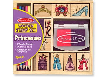 Wooden Stamp Set - PRINCESS