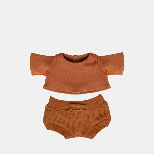 Dinkum Doll Snuggly Set - Toffee