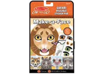 On the go - Reusable Stickers - Safari