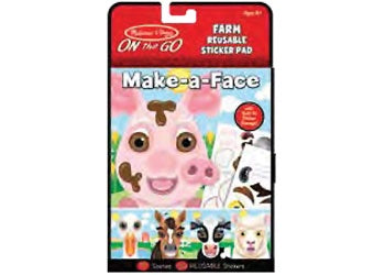 On the go - Reusable Stickers - Farm