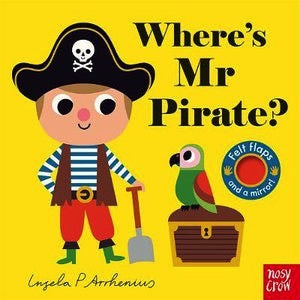 Wher's Mr Pirate Felt Flap Book