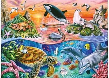 Ravensburger 100 Piece Puzzles various