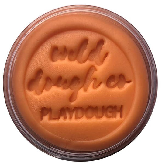 Sunset Orange Playdough