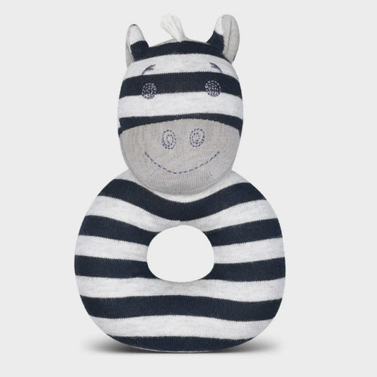 Organic Farm Buddies Rattle - Ziggy Zebra