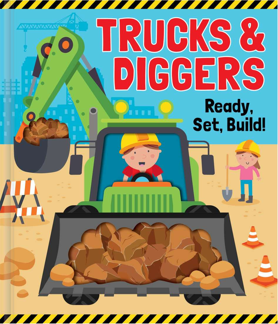 Trucks and Diggers - All In A Day's Work - Peek through Picture Book Trucks and Diggers - All In A Day's Work - Peek through Picture Book