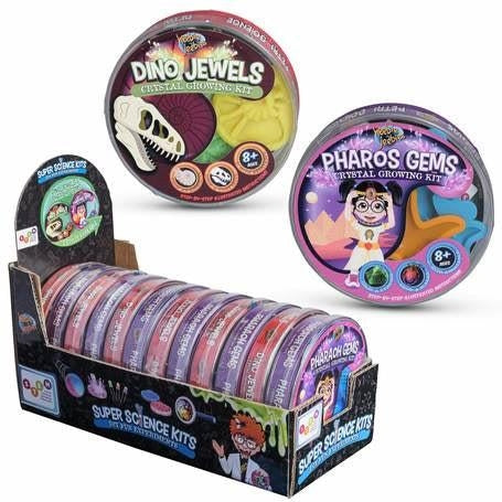 Petri Kit |Crystal Growing | Pharos Gems/Dino Jewels