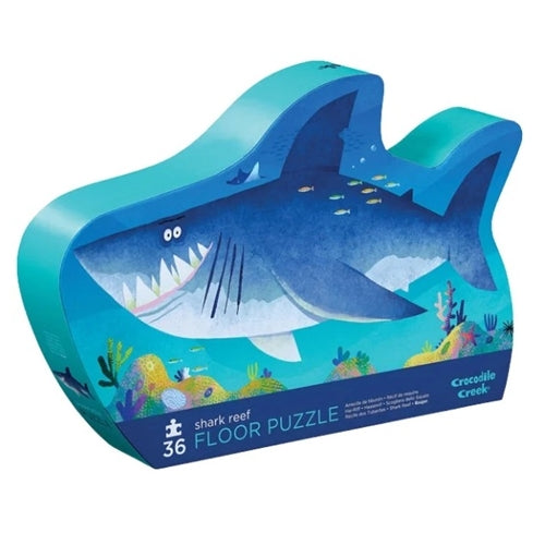 Crocodile Creek Classic Floor Puzzle 36 pc - Shark Reef