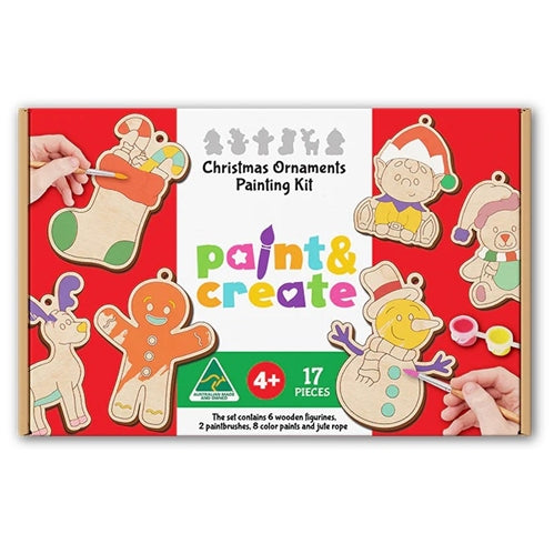 Paint & Create Christmas Ornaments Kit