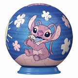 Disney 3D Puzzleball - Stitch 74 pce - Stitch's Angel