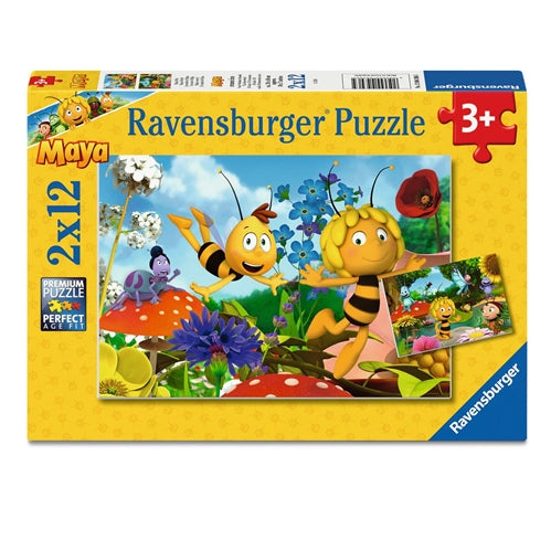 Majas World Puzzle 2x12pc