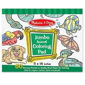 Jumbo Colouring Pad - Animals